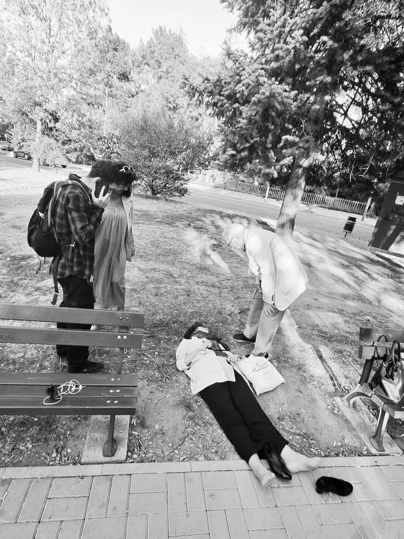 A street reportage