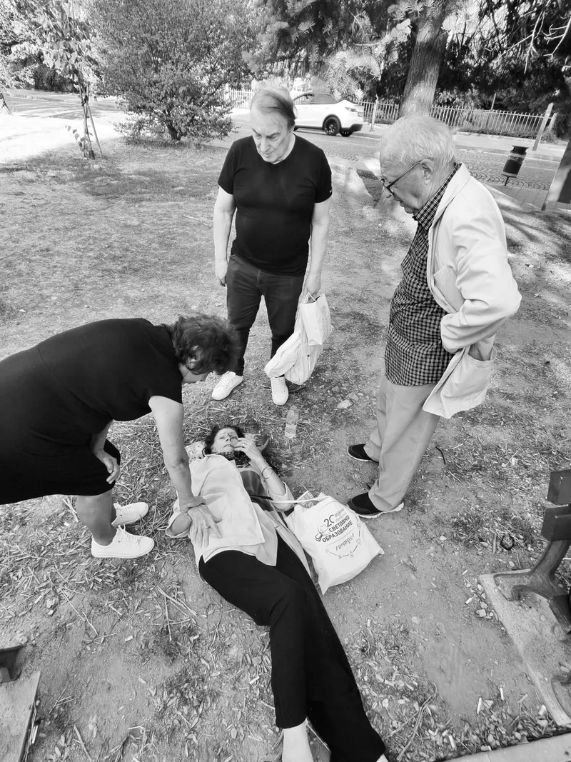 A street reportage