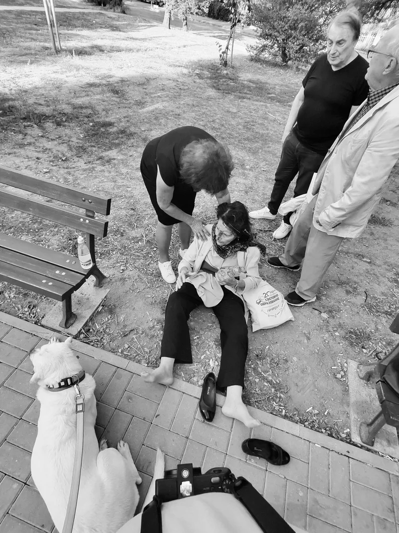 A street reportage