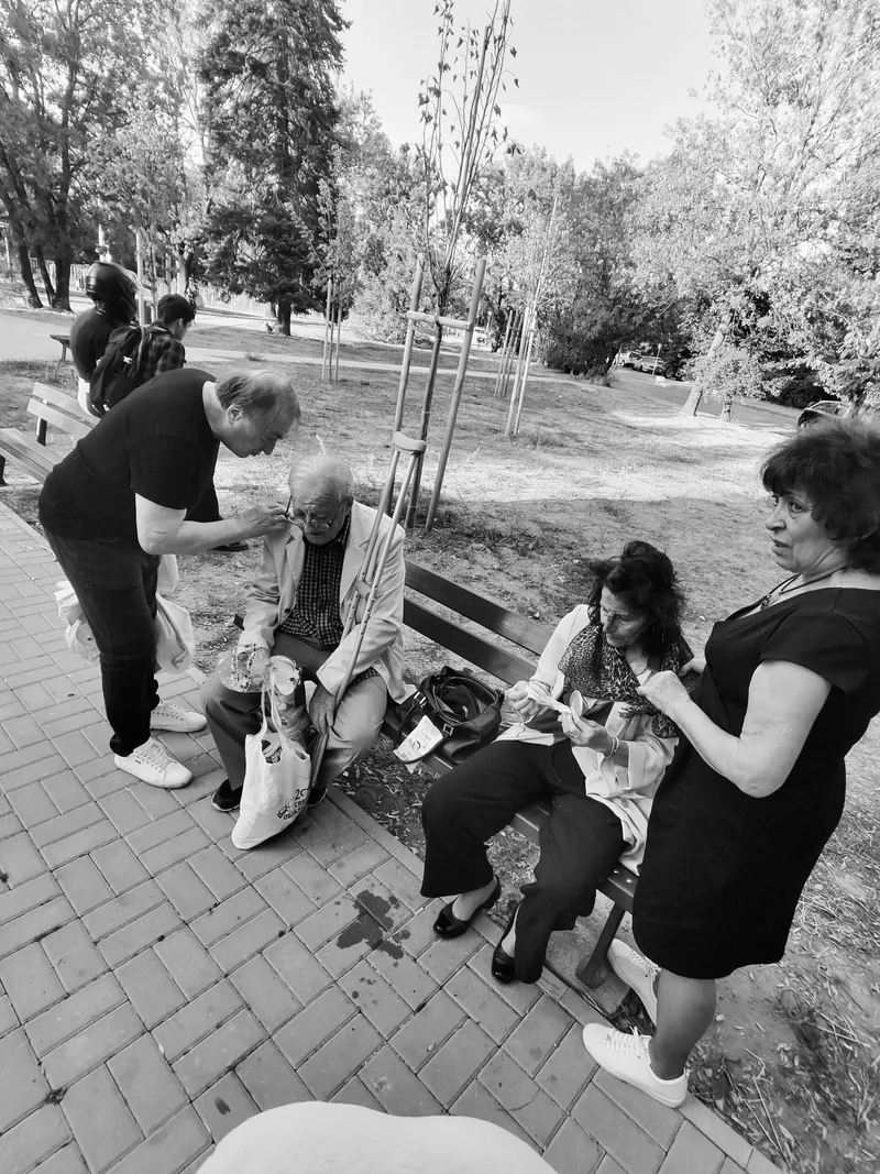 A street reportage
