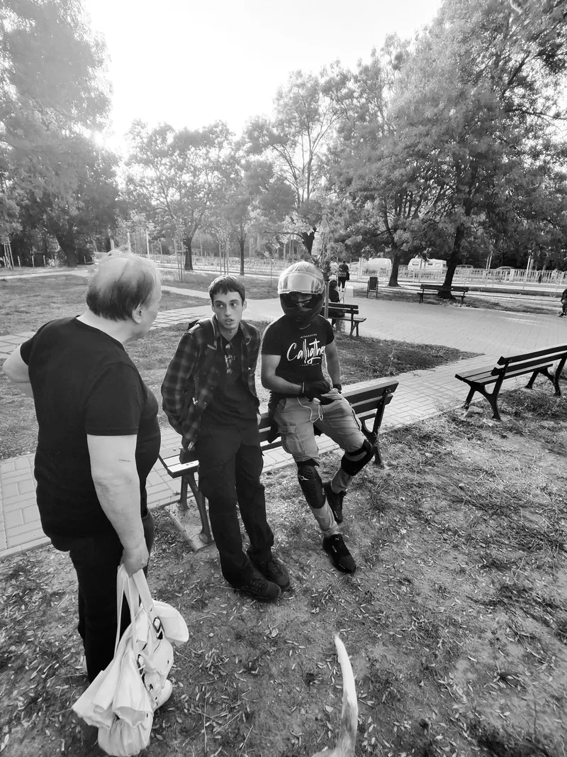 A street reportage